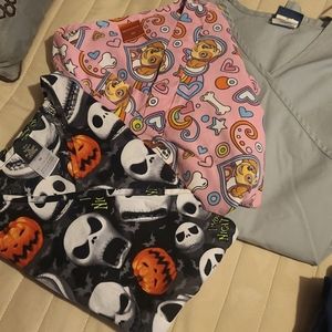 Scrub tops